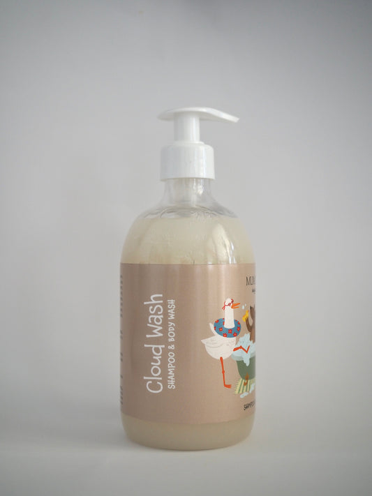 CLOUD WASH - Gel de ducha y Champú (2 en 1) - 500ml
