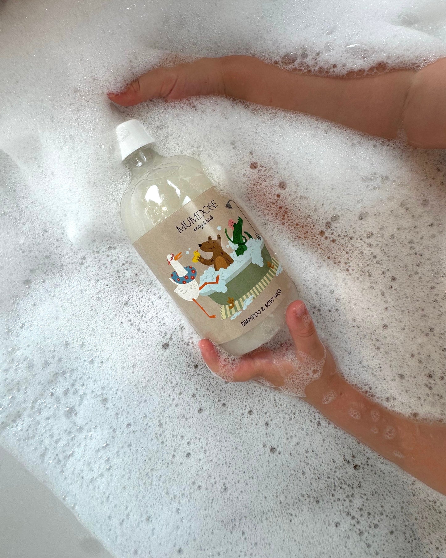 CLOUD WASH - Gel de ducha y Champú (2 en 1) - 500ml