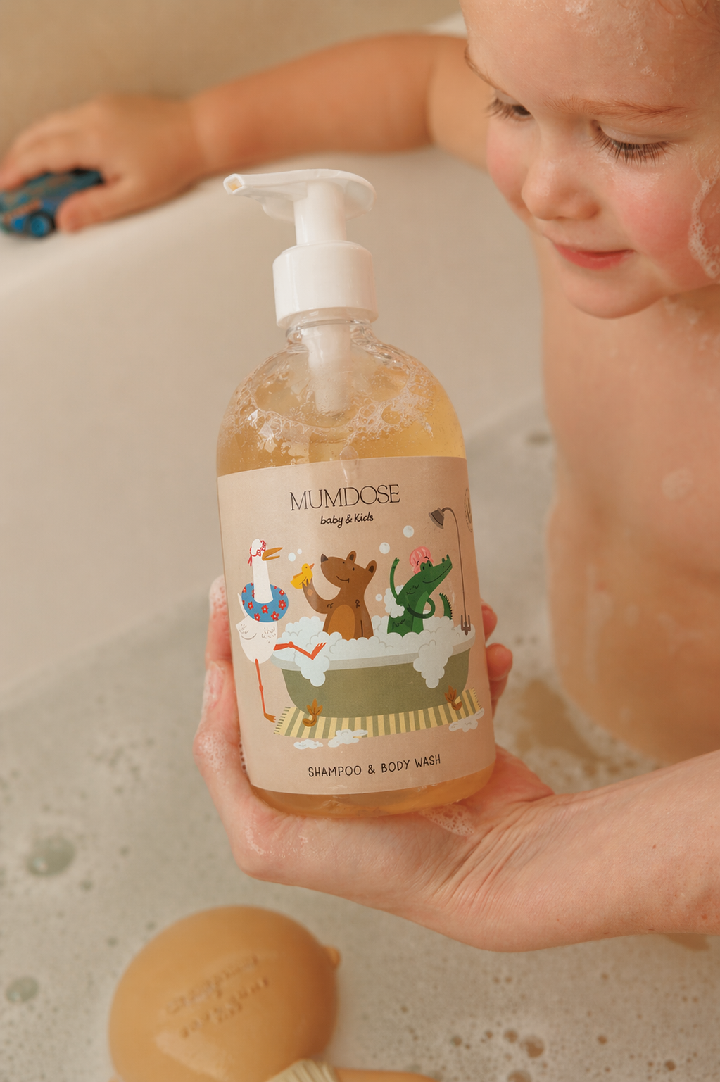 THE BATH TIME SET-  Cloud Wash + Happy Bath Bombs